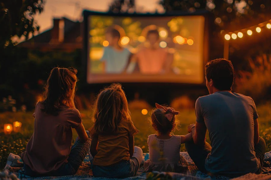projector vs tv for home theater